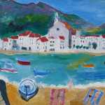 Painting of Cadaques